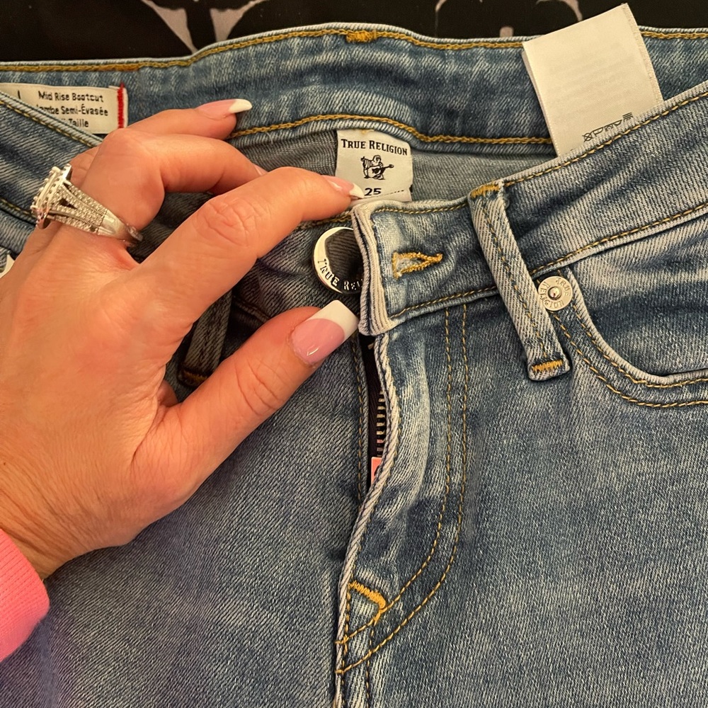 True religion like new designer jeans size 25